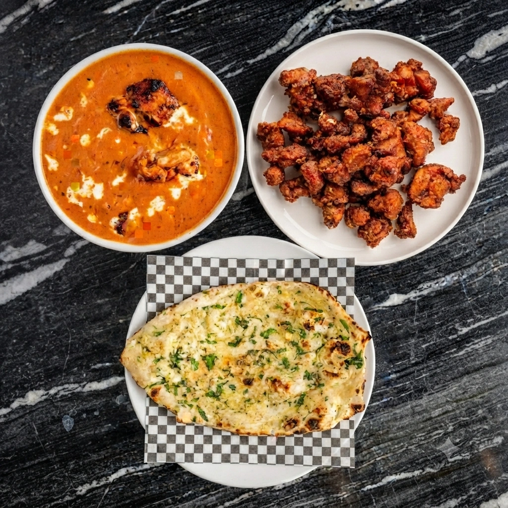 Hyderabadi dum biryani, tandoori and Indian curries served at Hyderabad Biryani House Vancouver